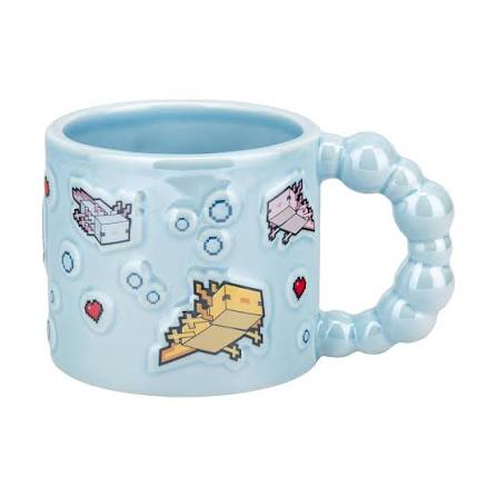 Mug Minecraft Axolotl Gravé