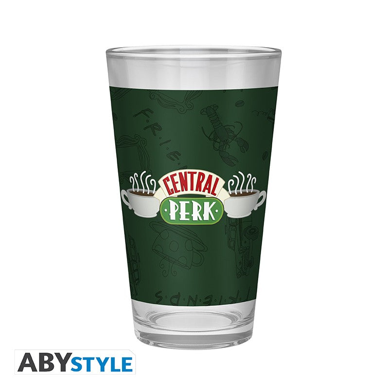 Pck Verre XXL + Pin's + Carnet Central Perk Friends