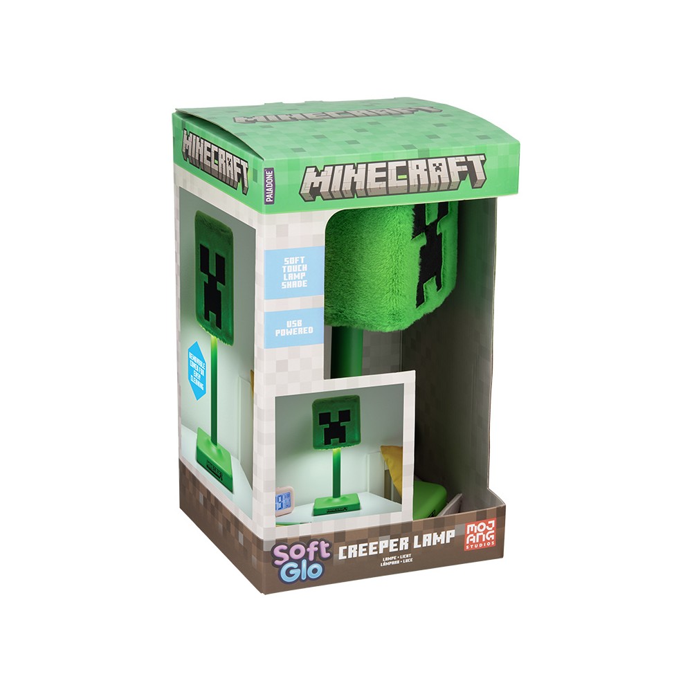 Lampe Minecraft Creeper Fluffy SoftGlo