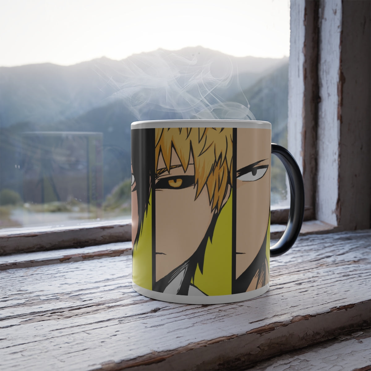 Mug Heat Change One Punch Man