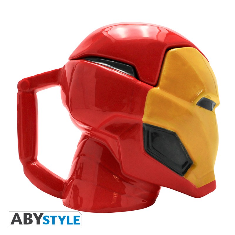 Mug 3D Heat Change Marvel Iron Man
