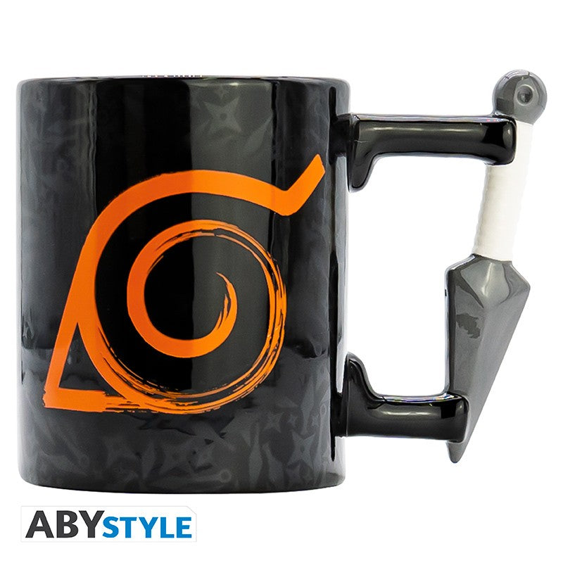 Pck premium Verre XXL +Porte-clés 3D+Mug 3D NARUTO SHIPPUDEN