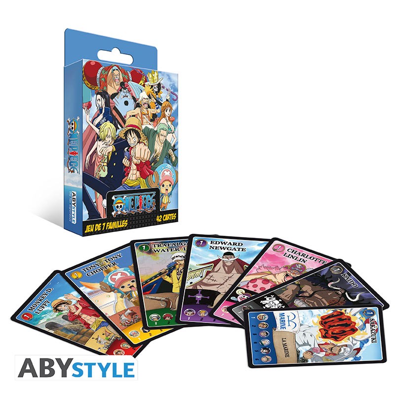 Jeu 7 familles One Piece