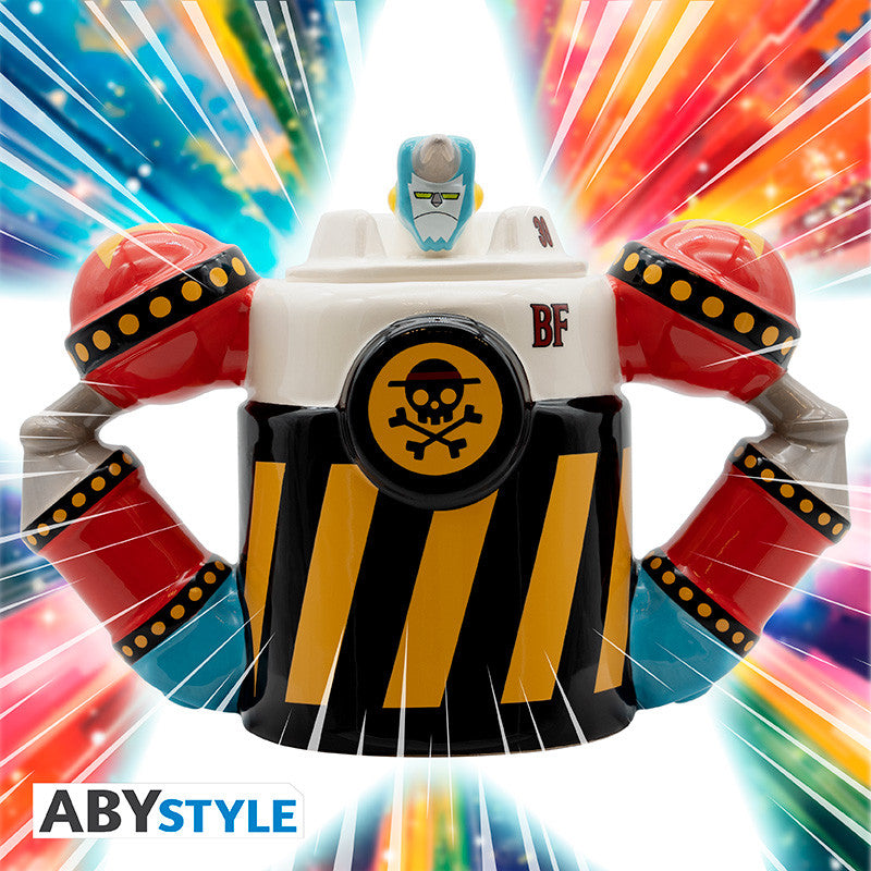Mug One Piece 3D Iron Pirate Franky shogun