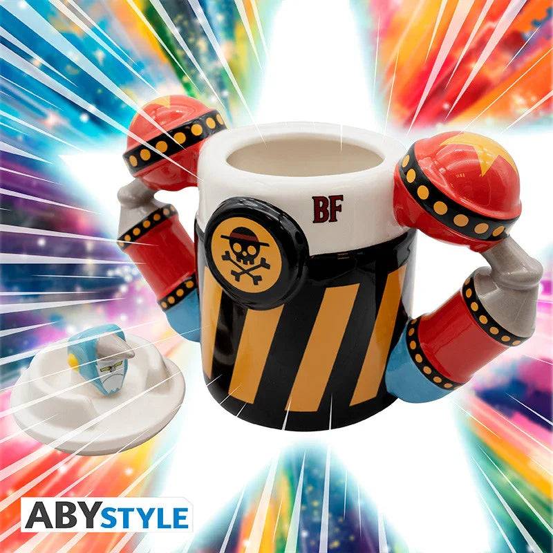 Mug One Piece 3D Iron Pirate Franky shogun - Geek Store