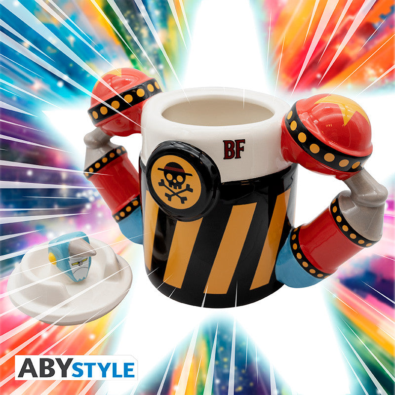 Mug One Piece 3D Iron Pirate Franky shogun