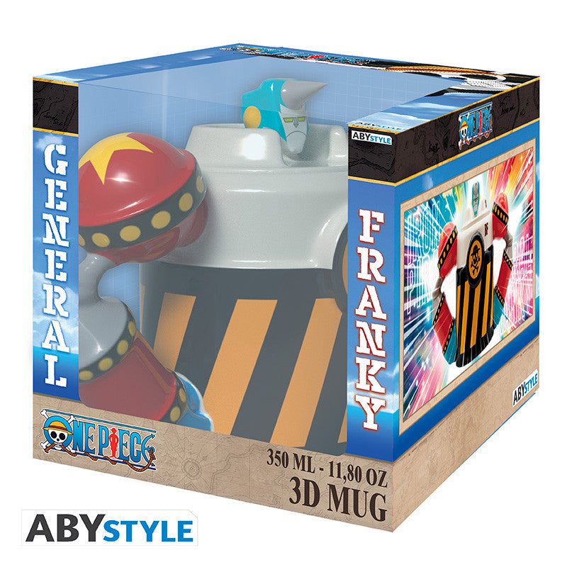 Mug One Piece 3D Iron Pirate Franky shogun