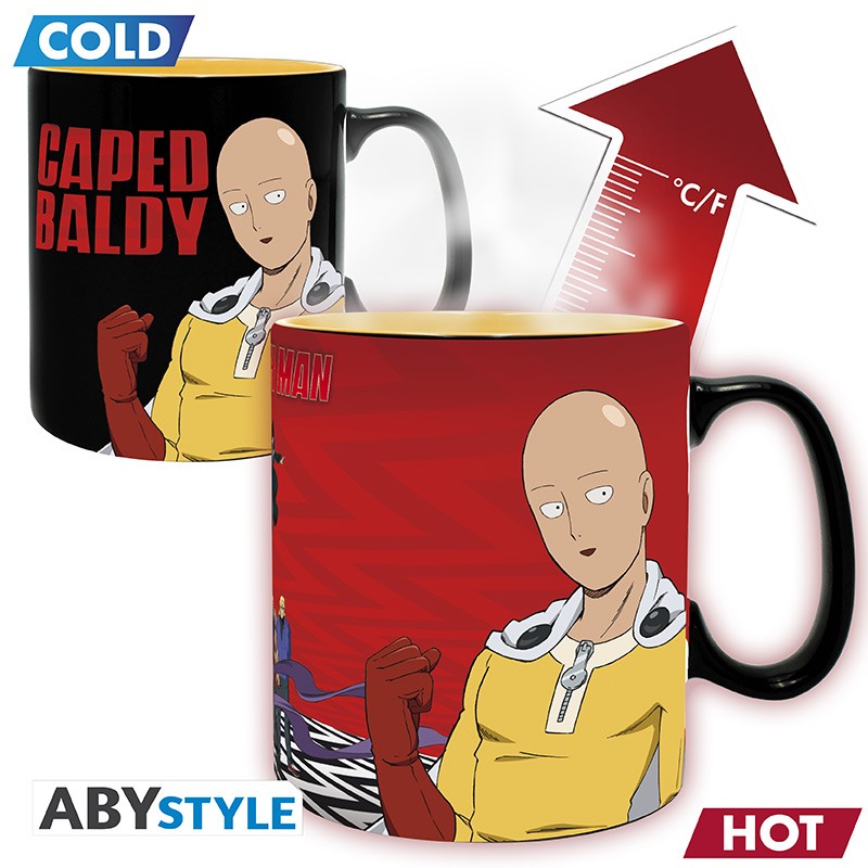 Mug Heat Change One Punch Man