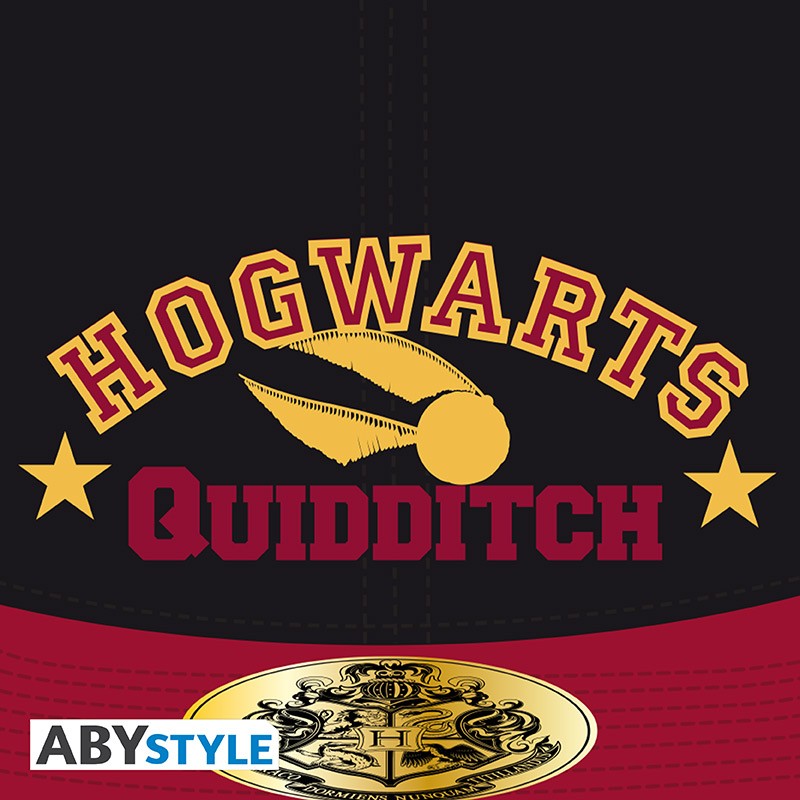 Casquette Noir & Rouge Quidditch Harry Potter