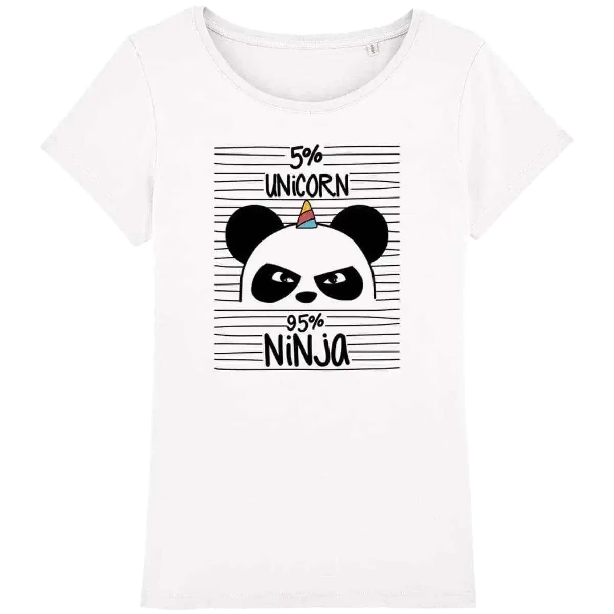 Tshirt Femme Geek Store Unicorn Ninja