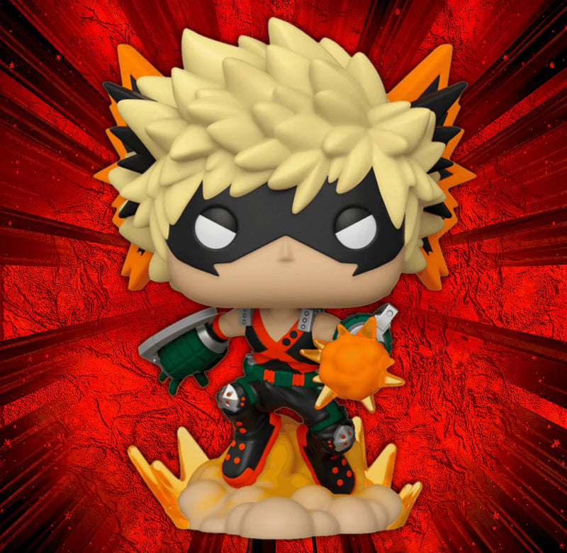 Figurine POP Animation My Hero Academia Bakugo Avec Explosion Exclu - Geek Store