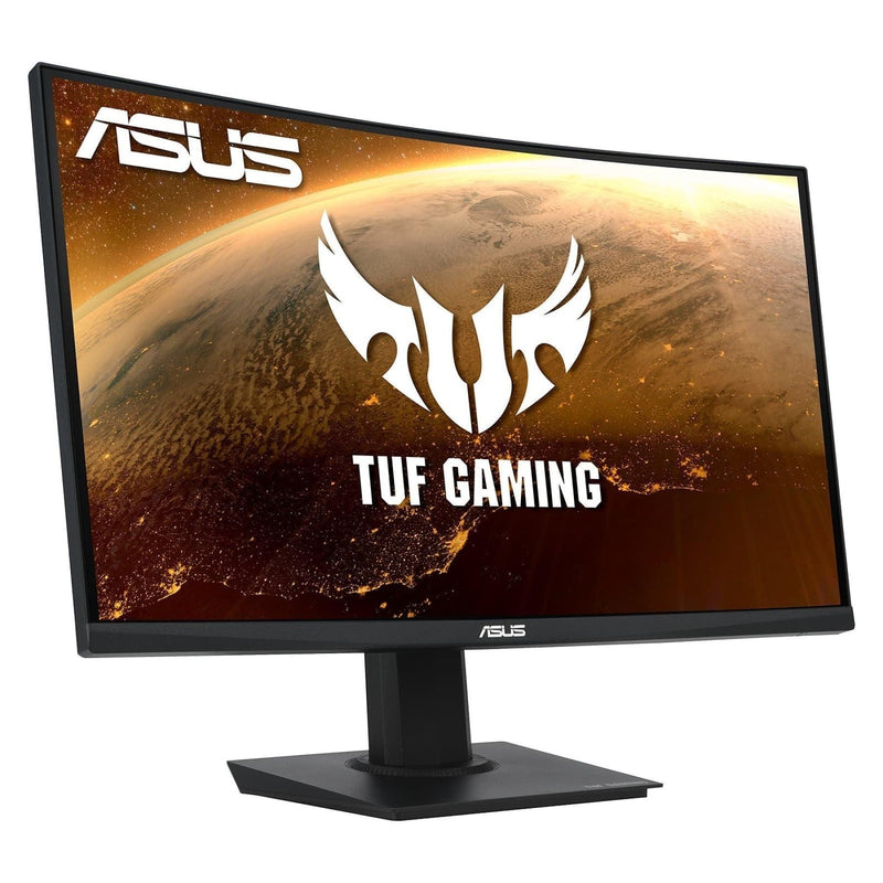 ASUS TUF Gaming VG24VQE - Ecran PC gaming 23,6" FHD - Dalle VA Incurvée - 1ms - 165Hz - 1920x1080 - 250cd/m² - 1x DP & 2x HDMI - ELMB - AMD FreeSync Premium - Haut-parleurs - Shadow Boost Geek Store