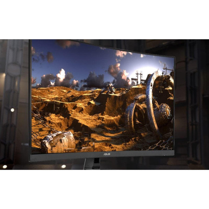 ASUS TUF Gaming VG24VQE - Ecran PC gaming 23,6" FHD - Dalle VA Incurvée - 1ms - 165Hz - 1920x1080 - 250cd/m² - 1x DP & 2x HDMI - ELMB - AMD FreeSync Premium - Haut-parleurs - Shadow Boost Geek Store