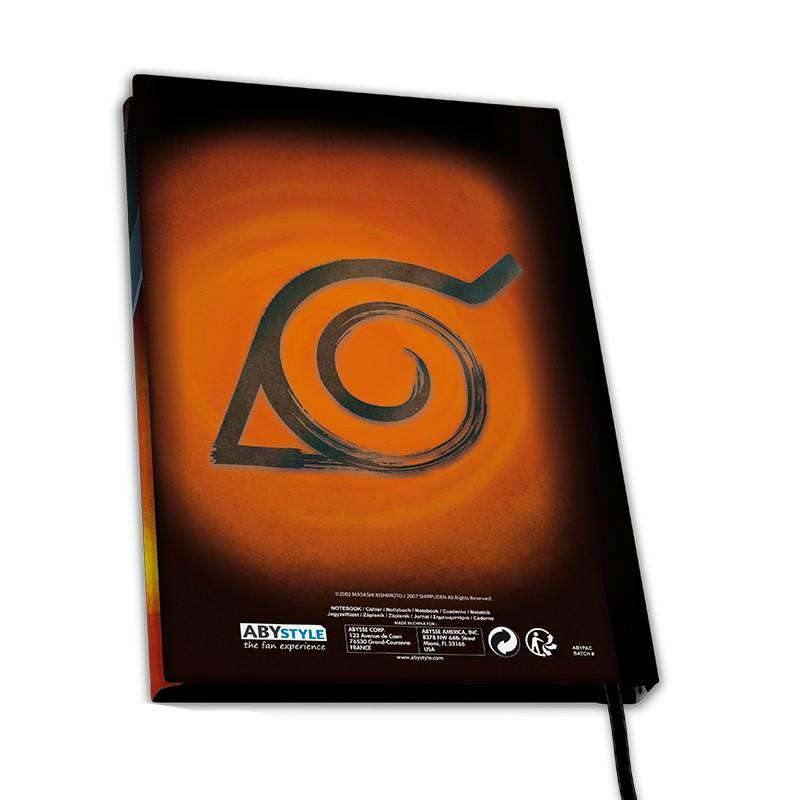 Cahier A5 Naruto Shippuden Groupe Konoha Geek Store