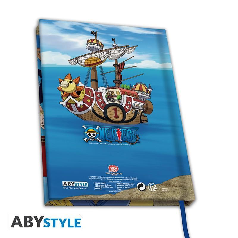 Cahier A5 One Piece Straw Hat Crew Geek Store