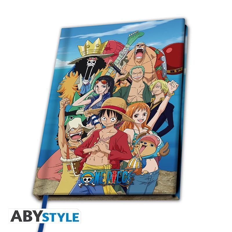 Cahier A5 One Piece Straw Hat Crew Geek Store