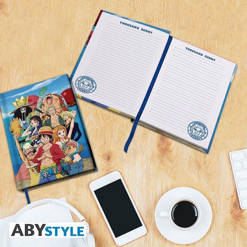 Cahier A5 One Piece Straw Hat Crew Geek Store