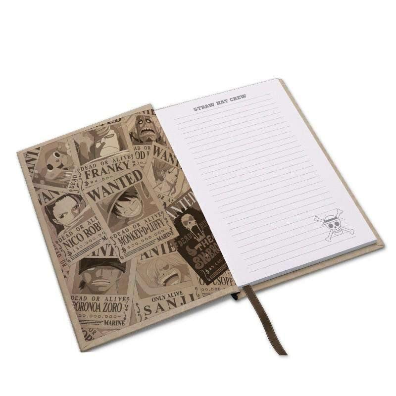 Cahier A5 One Piece Wanted Geek Store