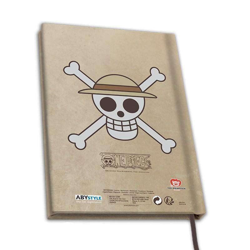 Cahier A5 One Piece Wanted Geek Store