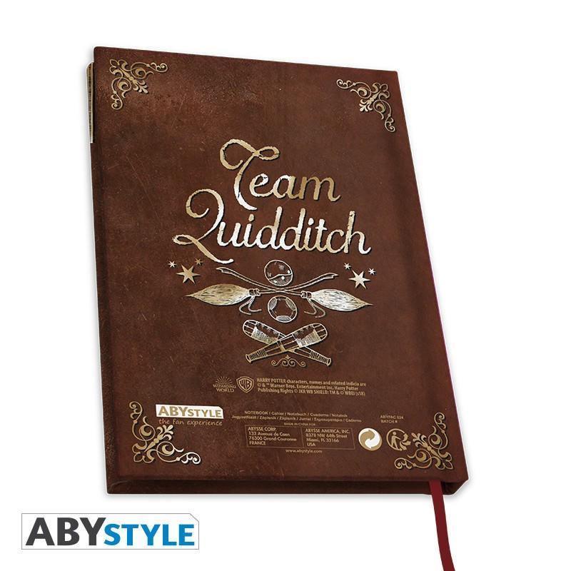 Carnet de note Harry Potter Quidditch Geek Store