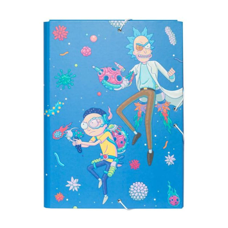 Chemise Cartonné Rick & Morty Virus Attack - Geek Store