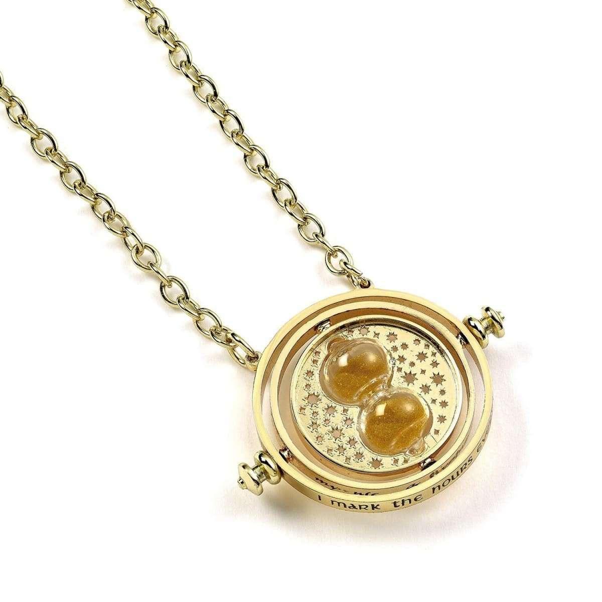 Collier Harry Potter retourneur de temps rotatif