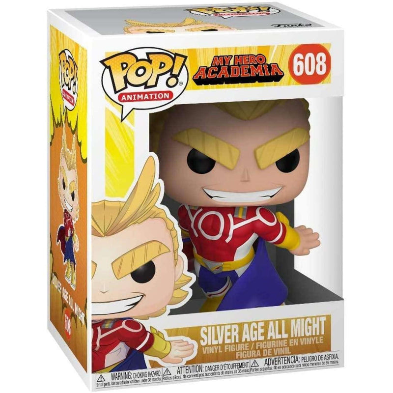 Figurine POP Animation My Hero Academia - All Might (SILVER AGE) Geek Store