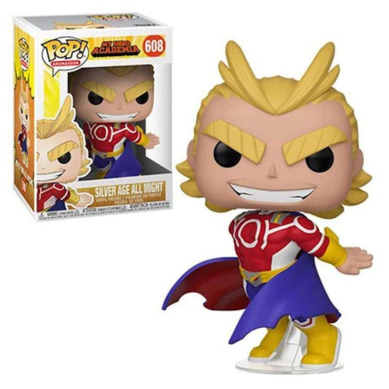 Figurine POP Animation My Hero Academia - All Might (SILVER AGE) Geek Store