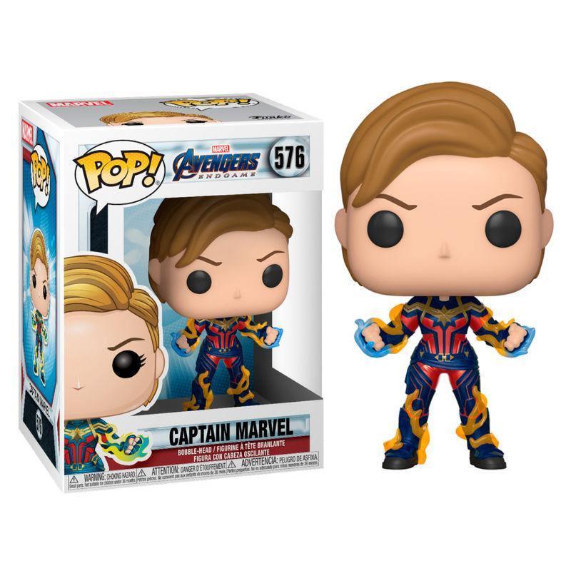 Figurine POP Avengers Endgame - Captain Marvel w / New Hair Geek Store