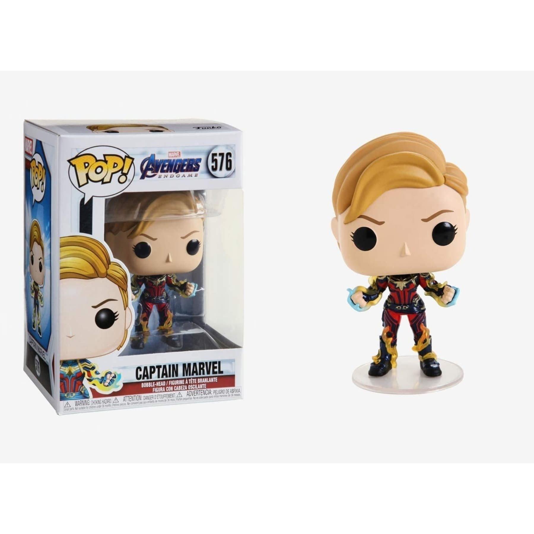 Figurine POP Avengers Endgame - Captain Marvel w / New Hair Geek Store