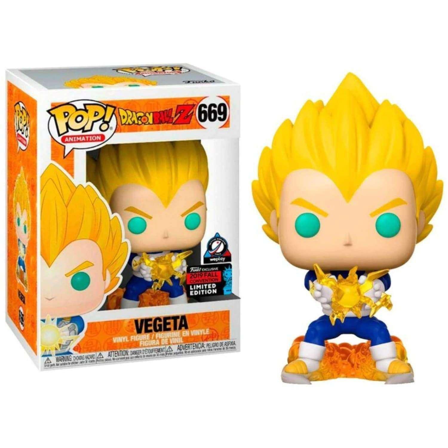 Figurine POP Dragon Ball Vegeta Final Flash Exclusive - Geek Store