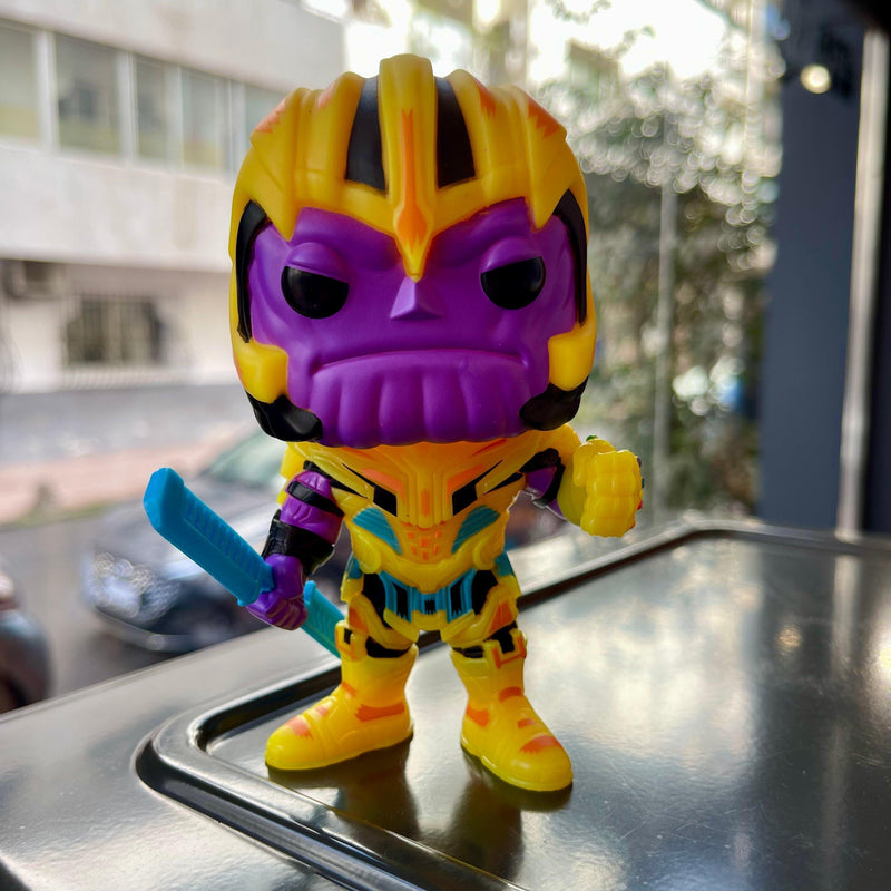 Figurine POP Marvel Blacklight Thanos (Exc) Geek Store