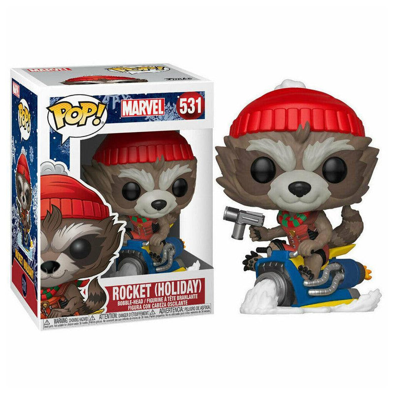Figurine POP Marvel Holiday - Rocket Geek Store