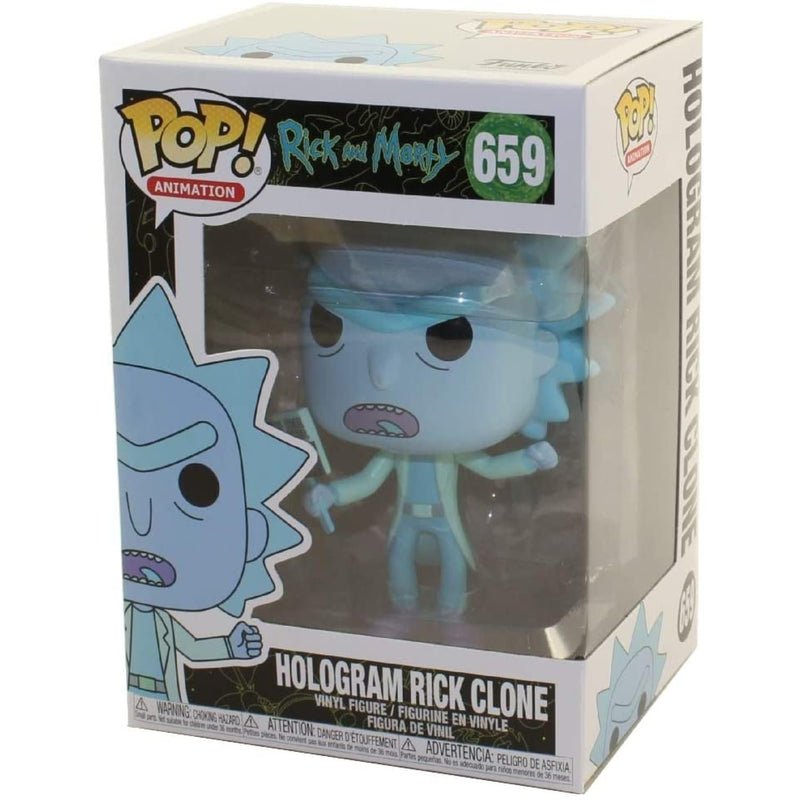 Figurine POP Rick and Morty - Hologram Rick (Clone) Geek Store
