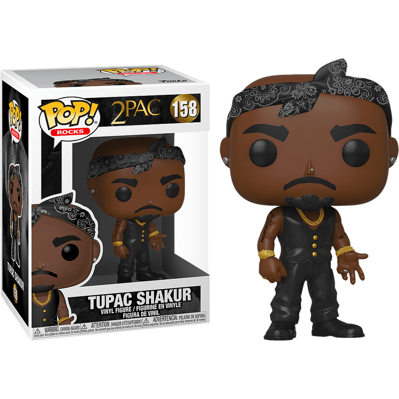 Figurine POP Rocks Tupac - Vest w/Bandana Geek Store