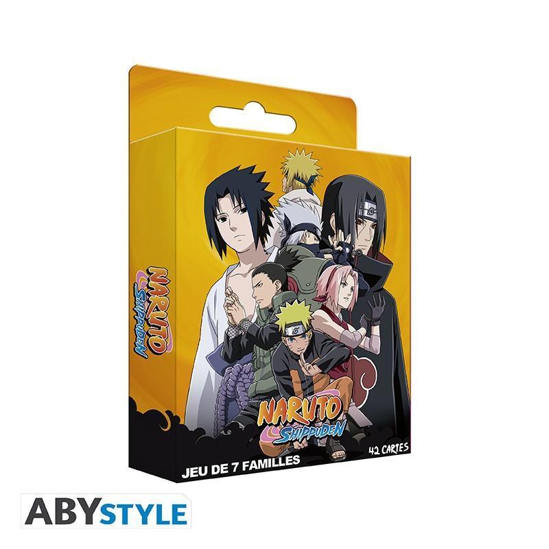 Jeu 7 familles Naruto Shippuden Geek Store