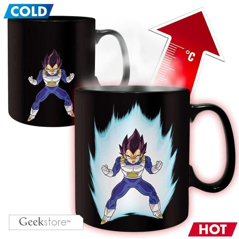 Mug Heat Change Dragon Ball Z Vegeta Geek Store