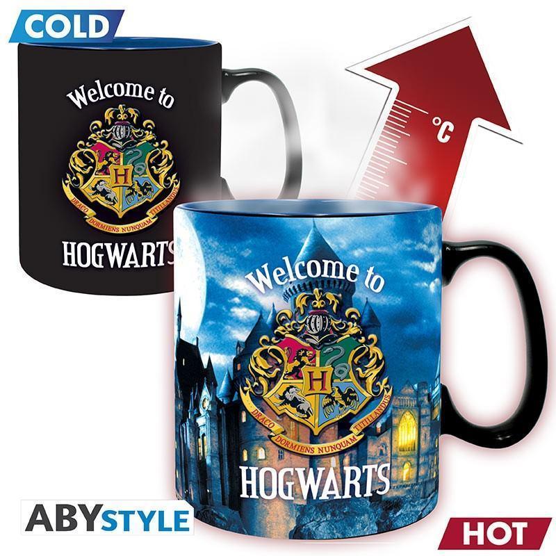 Mug Heat Change Harry Potter Welcome to Hogwarts Geek Store