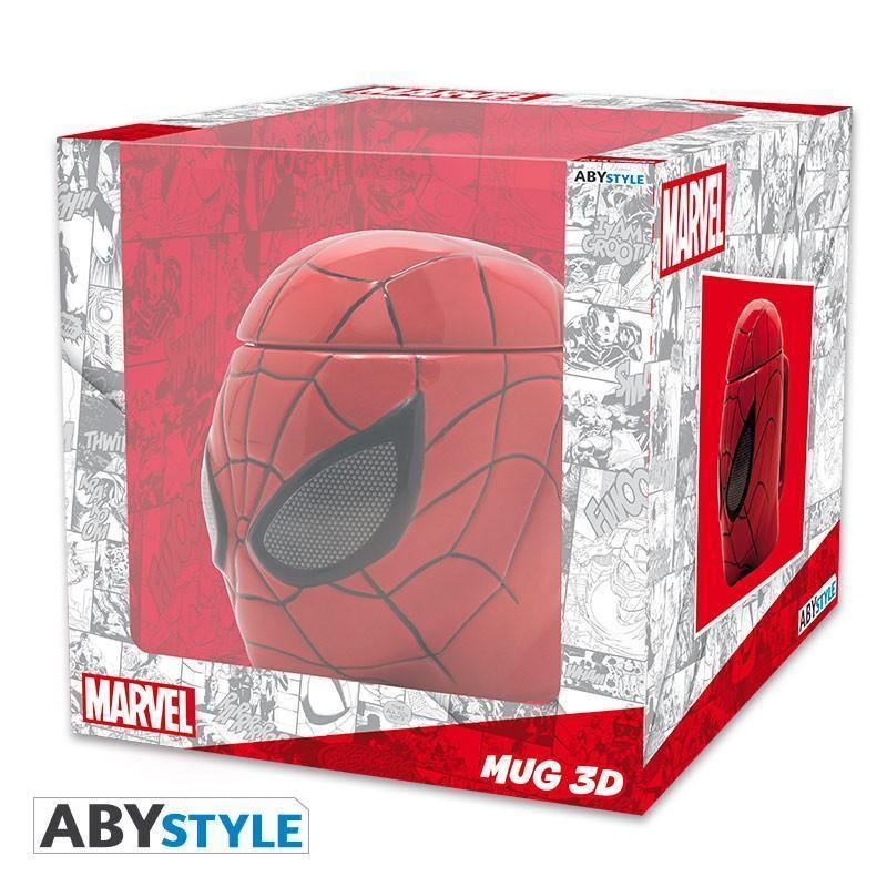 Mug Marvel Spiderman 3D Geek Store