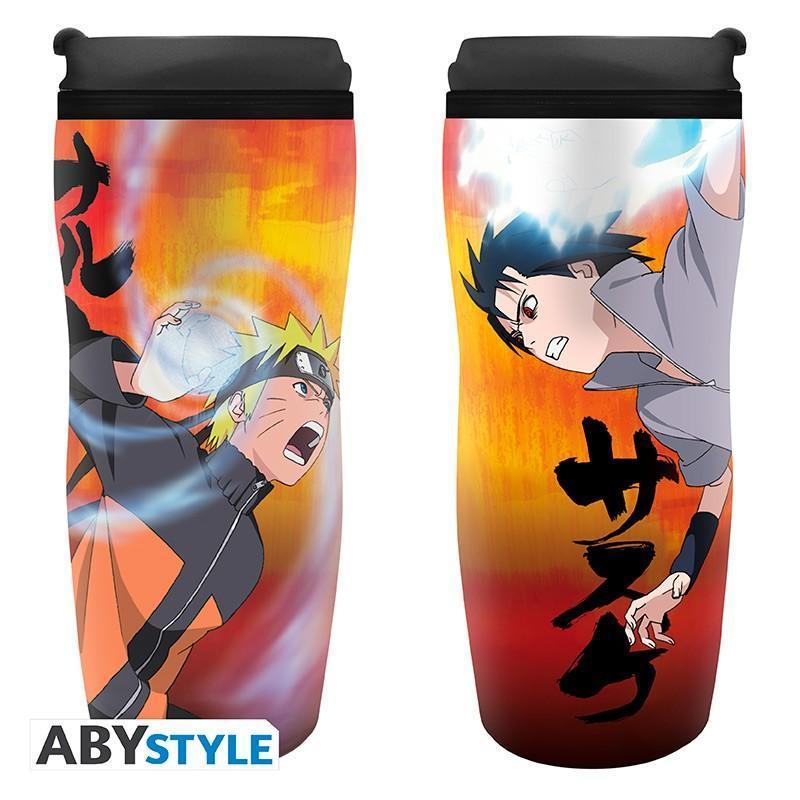 Mug de Voyage Naruto Shippuden Naruto Vs Sasuke Geek Store