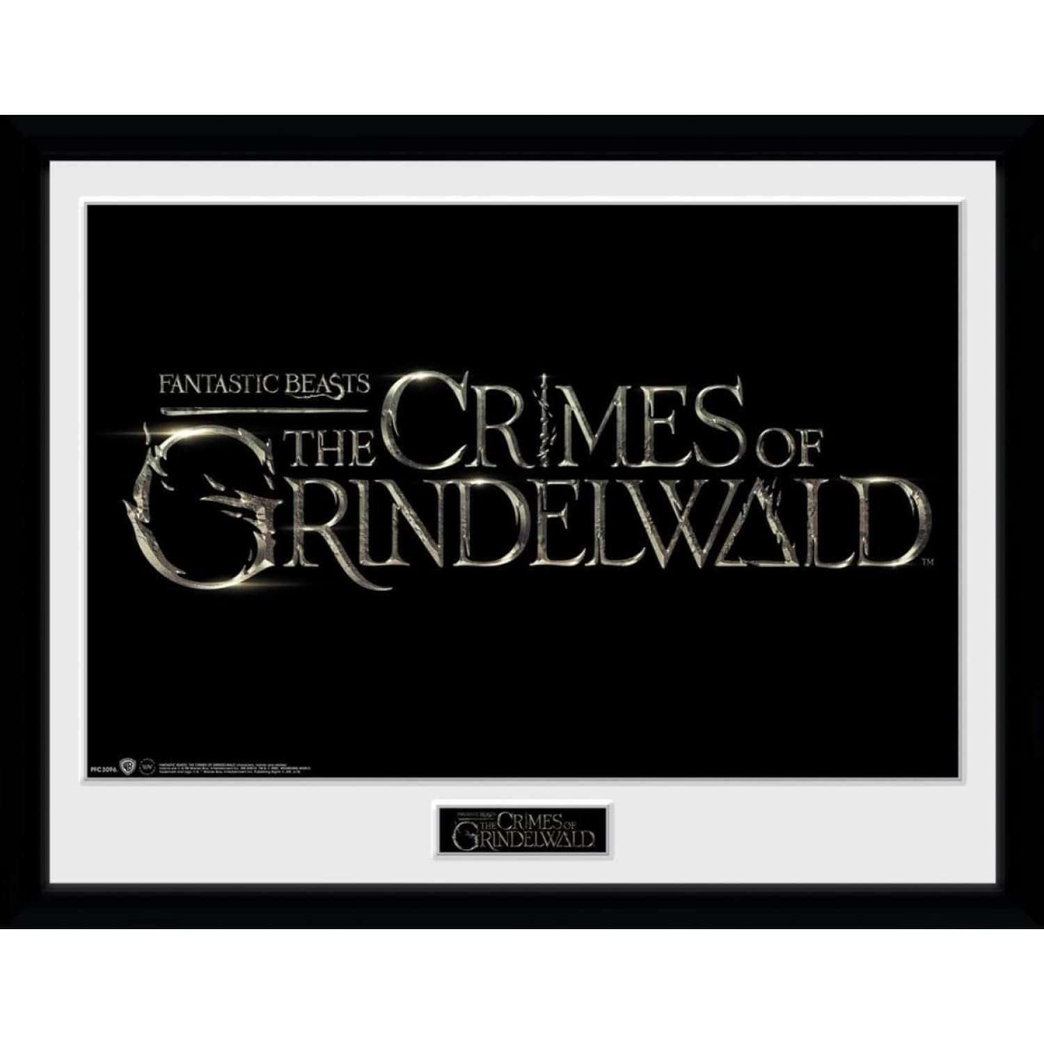 Poster encadré Animaux Fantastiques Logo Geek Store