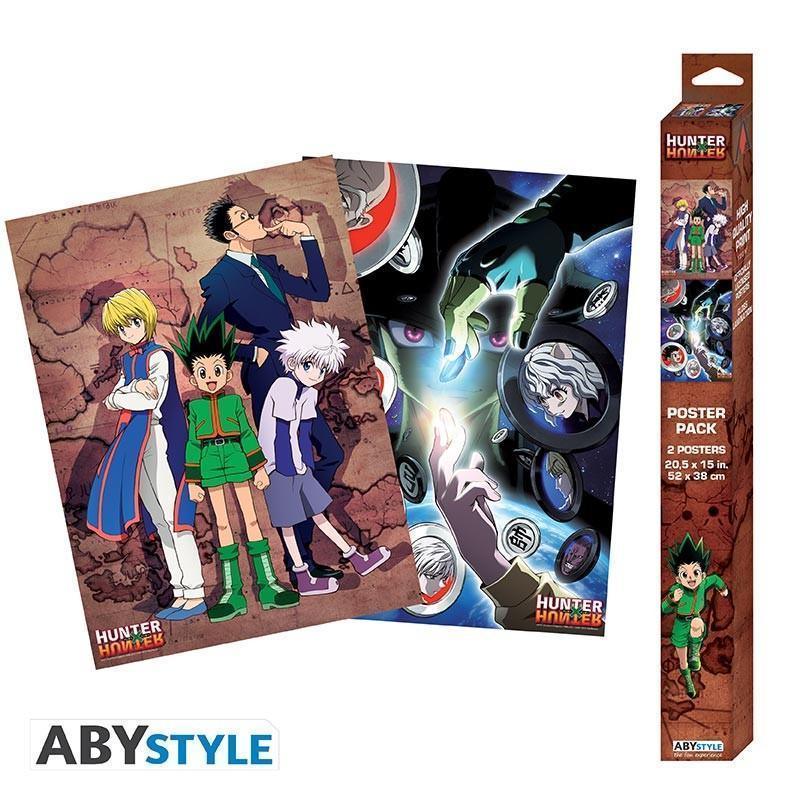 Set 2 Posters Hunter X Hunter Groupes Geek Store