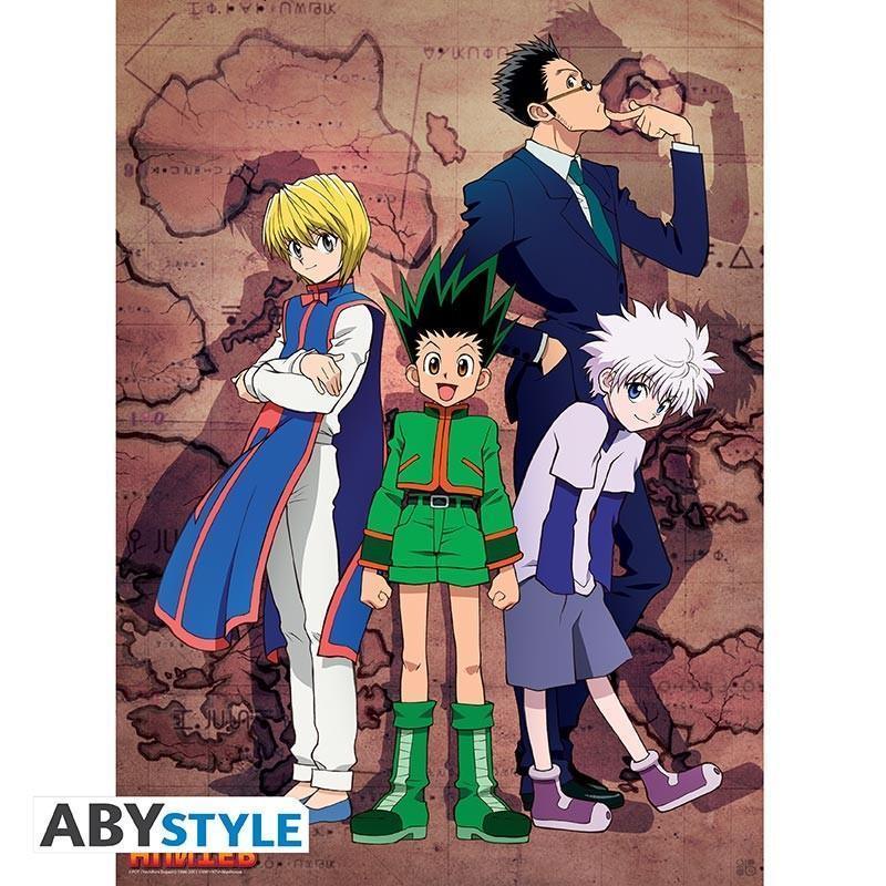 Set 2 Posters Hunter X Hunter Groupes Geek Store