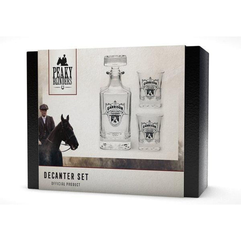 Set Carafe + 2 verres Peaky Blinders Garrison Geek Store