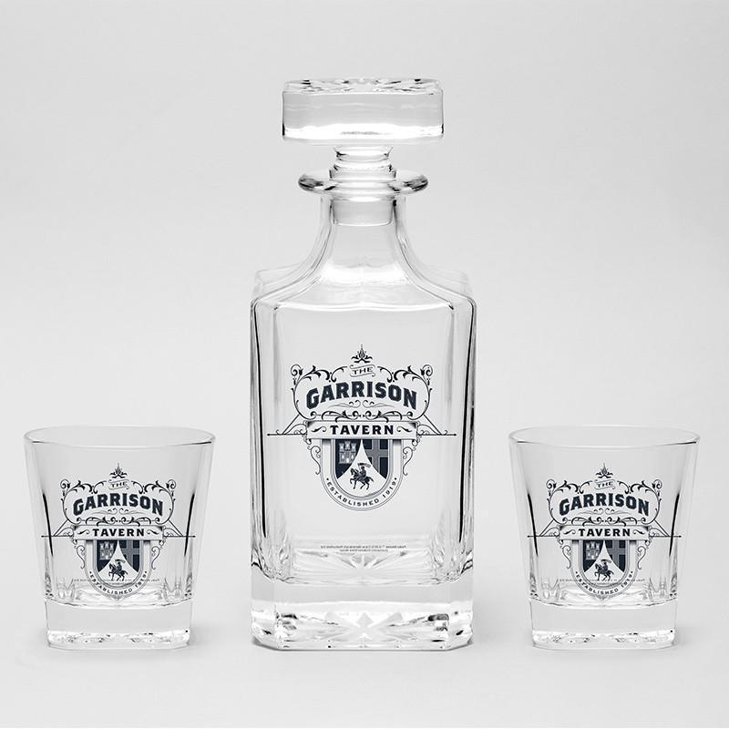Set Carafe + 2 verres Peaky Blinders Garrison Geek Store