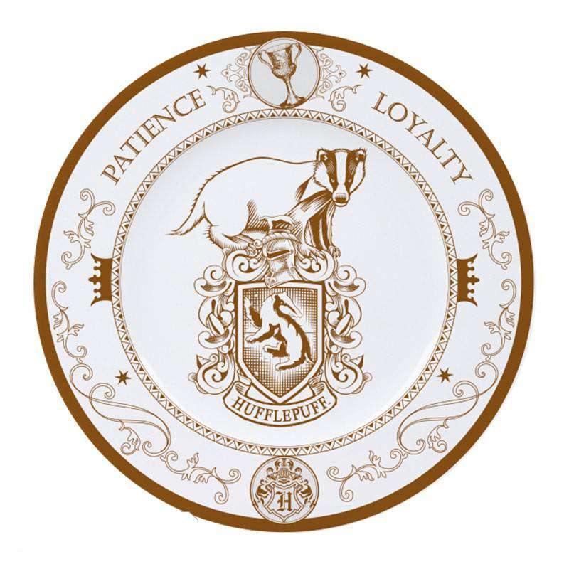Set de 4 Assiettes Harry Potter Maisons Poudlard Geek Store