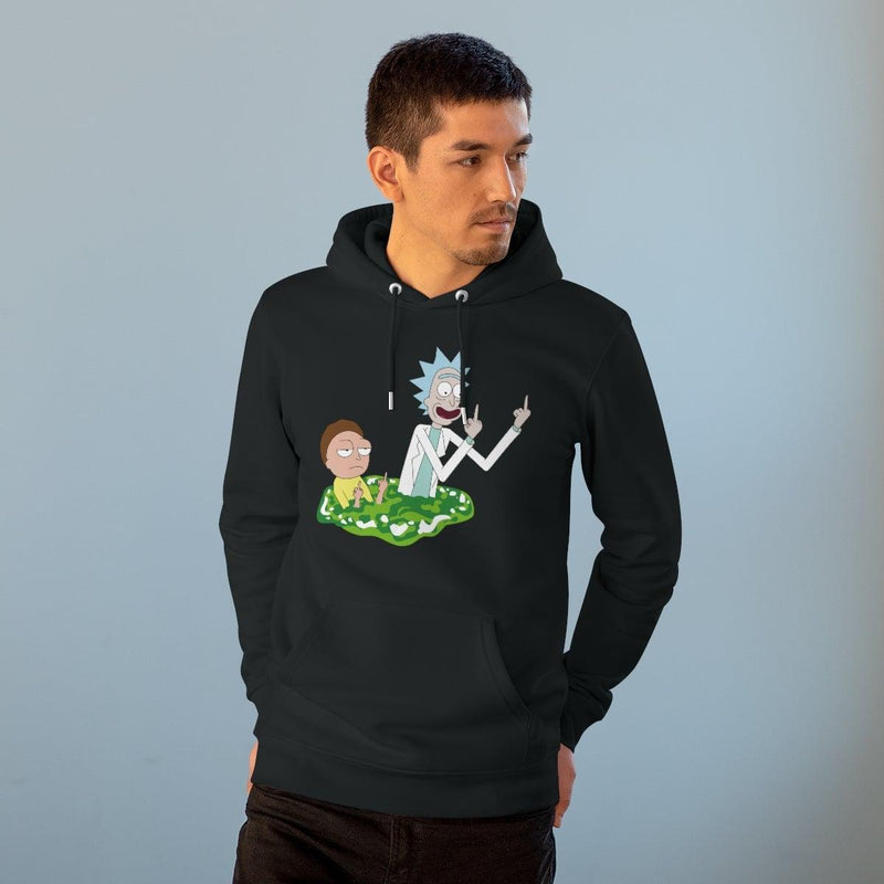 Sweat Rick and Morty Double Fuck You ! Geek Store