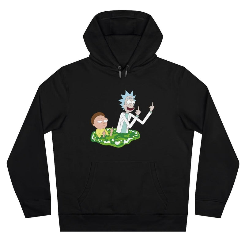 Sweat Rick and Morty Double Fuck You ! Geek Store