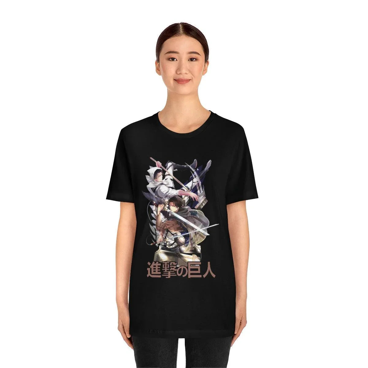 Tshirt Attack on Titan Livaï Ackerman