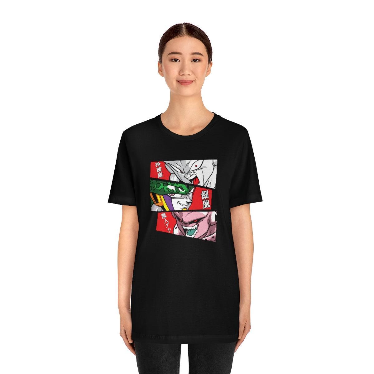 Tshirt Dragon Ball Z Freezer & Cell & Bu Geek Store